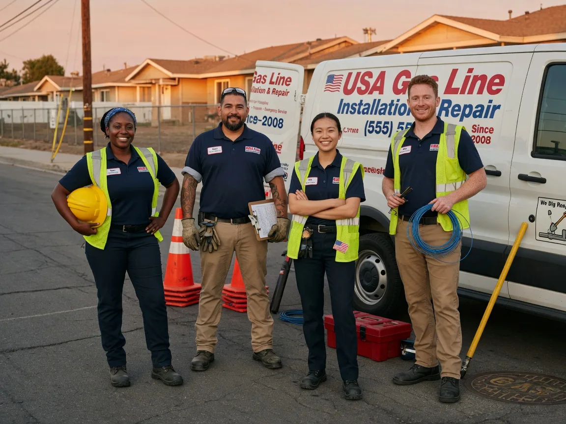 Gas Line Installation company in Battle Ground, IN